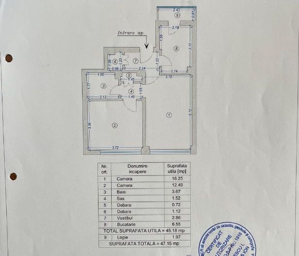 apartament ultra central Dinamo Igp - Poză 5
