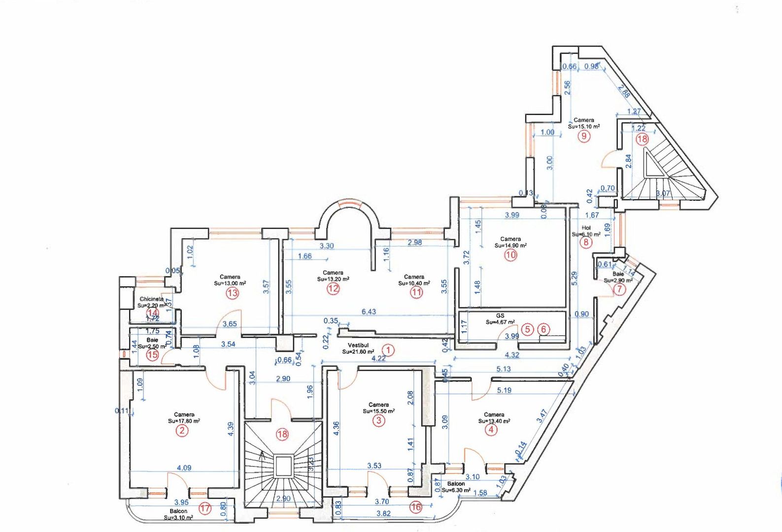 Kiseleff - Averescu, spatiu birouri premium! Locatie de prestigiu! - Schiță 29