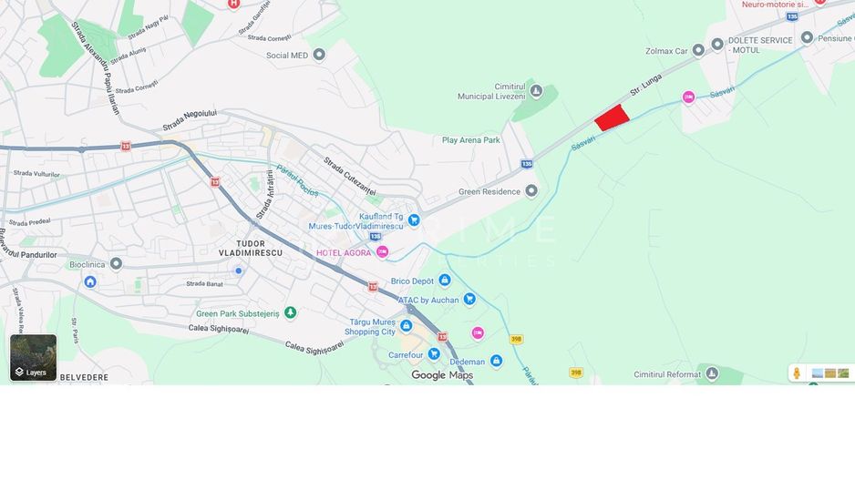 Teren 13.000 mp | Deschidere 100 m | Târgu Mureș– ieșire spre Livezeni - Poză 1