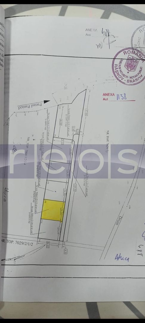 VANZRE-TEREN  - INTRAVILAN 650 mp deschidere 25 mp RASNOV -BRASOV - Poză 8