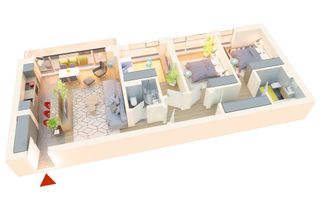 Apartament 4 camere | Ansamblu Rezidential - Bucurestii Noi - Poză 16