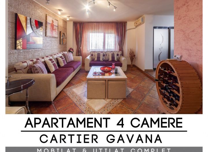 Apartament 4 camere | Gavana | Mobilat si utilat - Poză 1