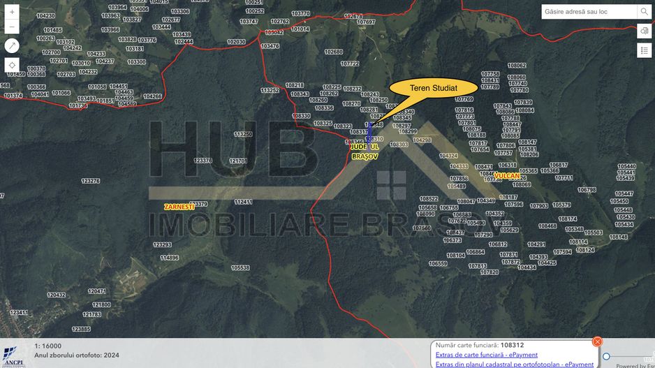 De Vanzare Teren Vulcan | Priveliste | Extravilan | 5.800mp - Poză 4