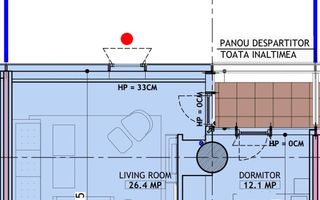 Apartament 2 camere + parcare - One North Lofts - Schiță 10