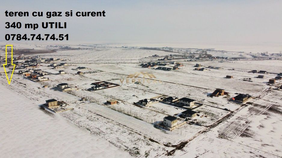 Teren cu gaz si curent | comuna Berceni - Poză 3