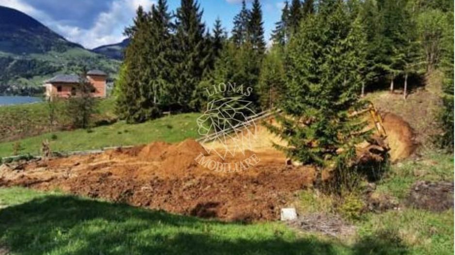 Teren intravilan 1100mp-panorama spre lac-Colibita - Poză 4