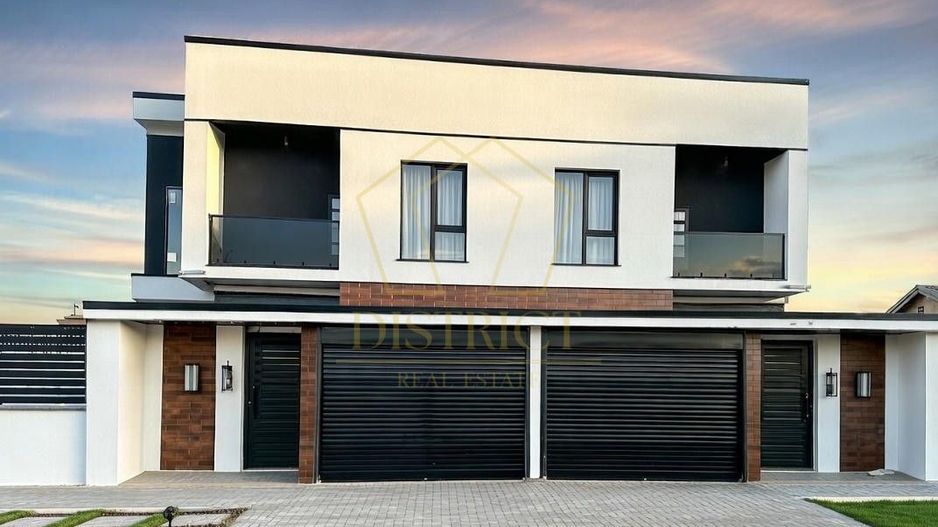 Duplex modern cu 5 camere si carport  I Mosnita Noua I - Poză 2