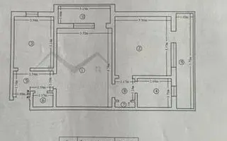 Apartament cu 2 camere/ 54mp/ zona Tatarasi - Poză 12