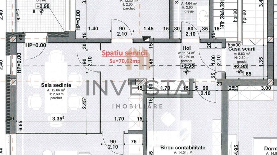Spatiu comercial pretabil pentru clinica!  6 parcari incluse ! - Schiță 3