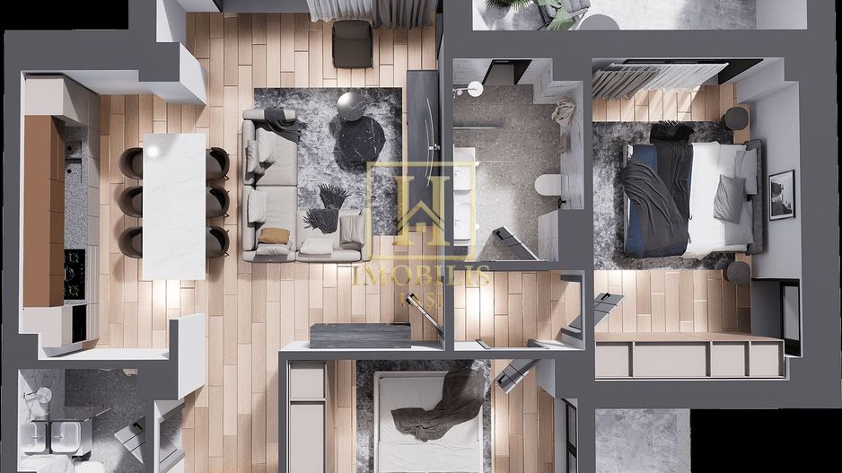 Promo! Apartament NOU 3 camere 92 mp + loc de parcare Cug 188450 euro - Poză 9