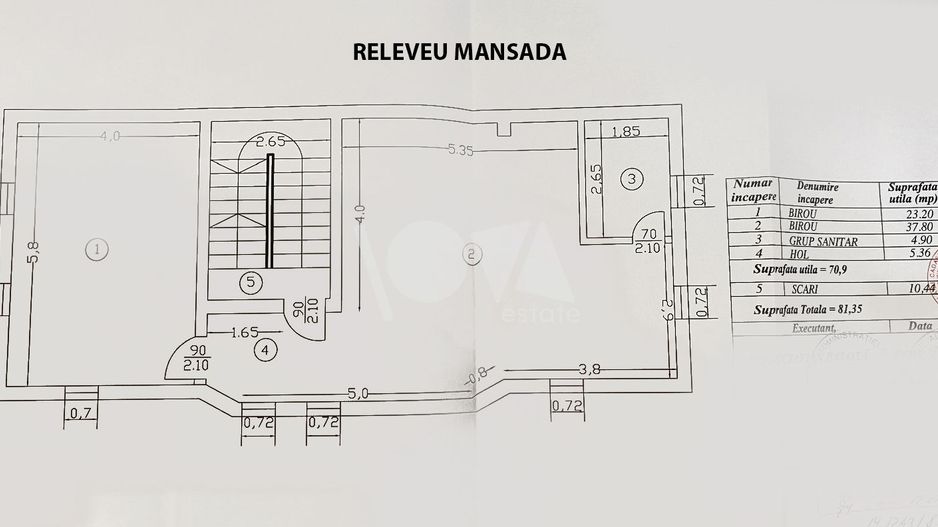 De închiriat: clădire de birouri P+1+M - Metrou Nicolae Grigorescu - Poză 6