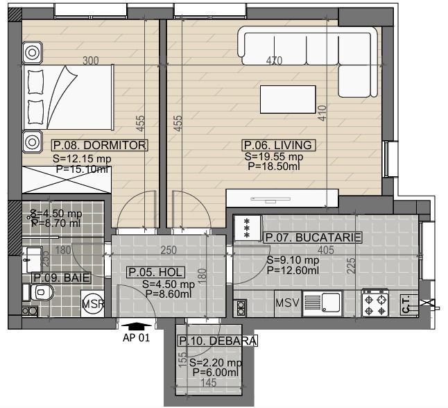 2cam.dec-bd.Brancoveanu-mall Grand Arena-Berceni-A.Persu - Poză 1