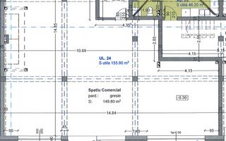 Spatiu comercial in Selimbar, ansamblu nou de blocuri, 156mp - Poză 4