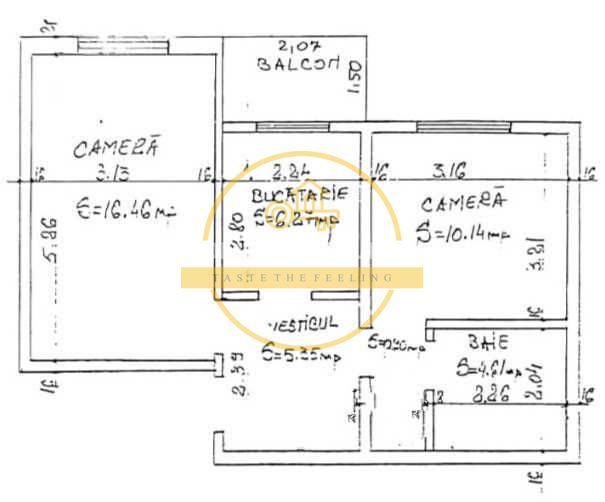 Apartament cu 2 camere/ 44mp/ zona Palas Mall - Poză 4