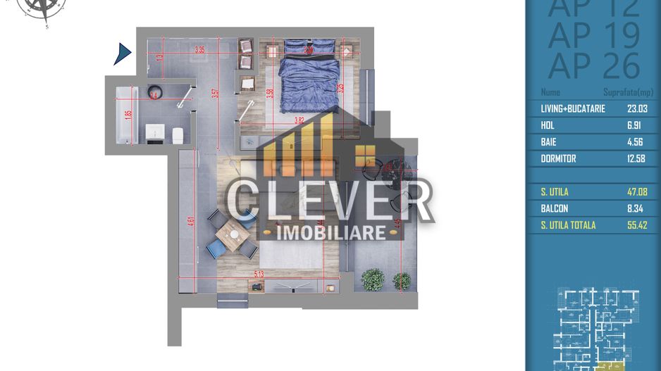 Promo Apartament 2 camere Titan Sector 3 Direct Dezvoltator - Poză 1