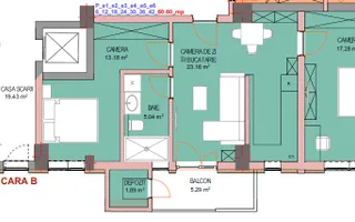Apartament 3 camere FINISAT LA CHEIE  ,Doamna Stanca parcare inclusa - Poză 11