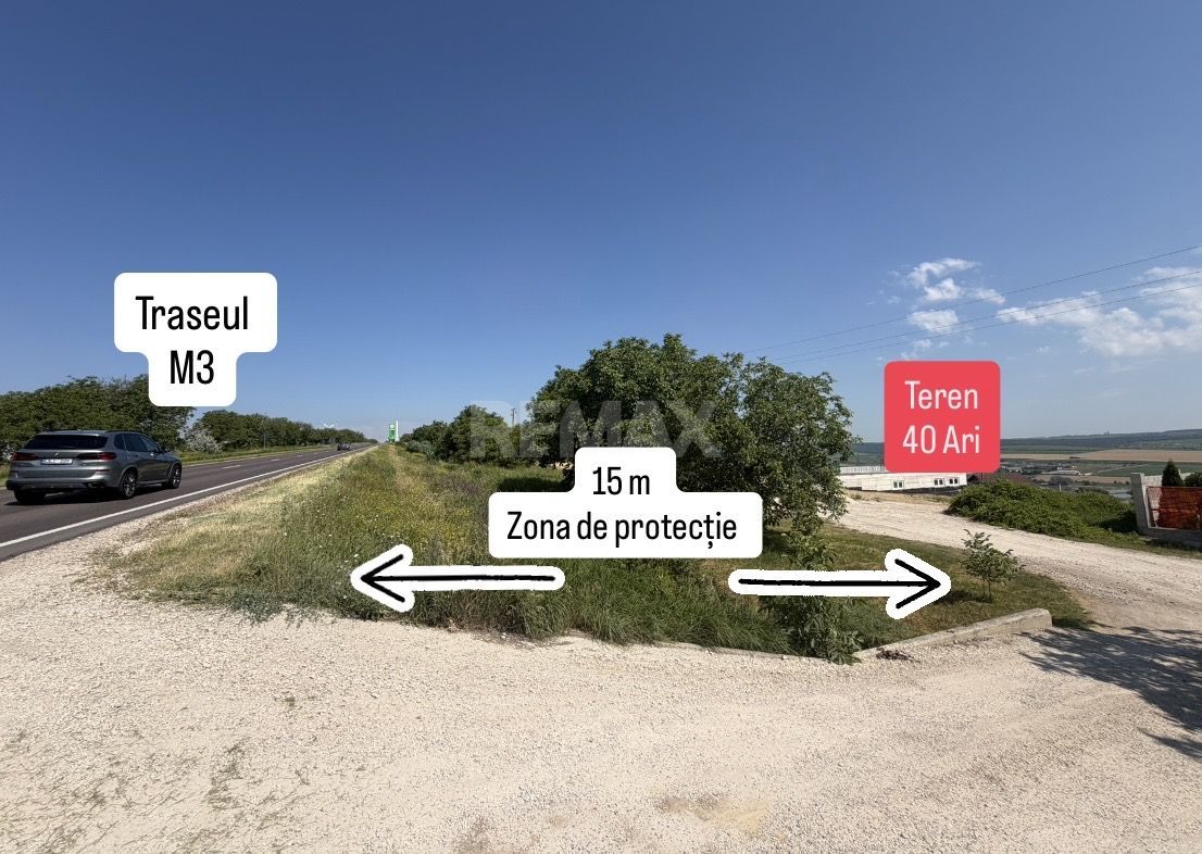 40 Ari Prima Linie Traseu M1/Spatiu Comercial - Poză 3
