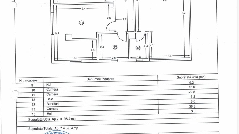Apartament 3 camere de vanzare Zona Compozitorilor - Poză 13