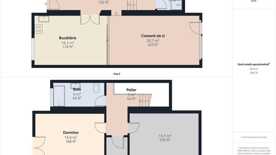 Casă înșiruită P+M cu 3 camere - Dumbrăvița - Timișoara - Poză 18