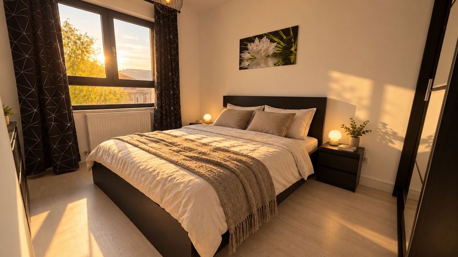 Apartament 2 camere de închiriat în Pipera, 56 mp, 550 €/lună, mobilat - Poză 4