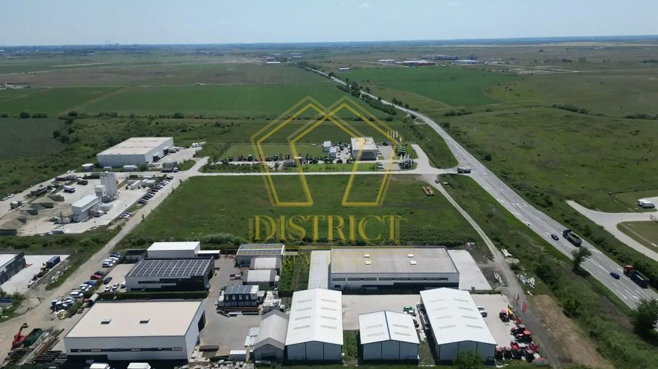 Teren cu AC pentru constructie hala industriala | Aradului - Poză 5