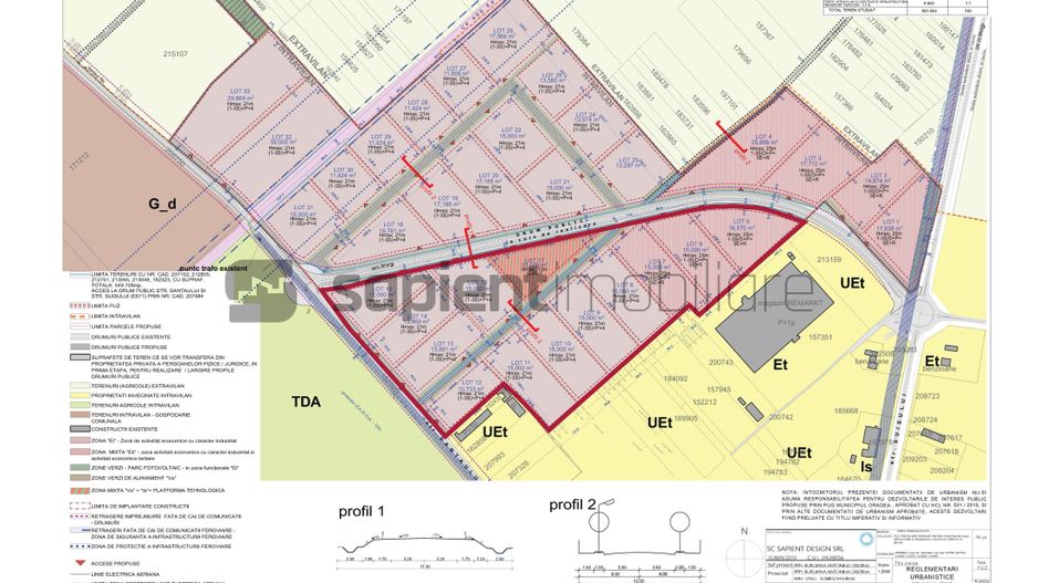 Sapient | Teren pentru dezvoltare industrială / logistică Oradea - Schiță 5