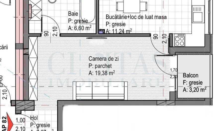 Apartament cu 1 camera, bloc nou, Iulius Mall - Poză 3