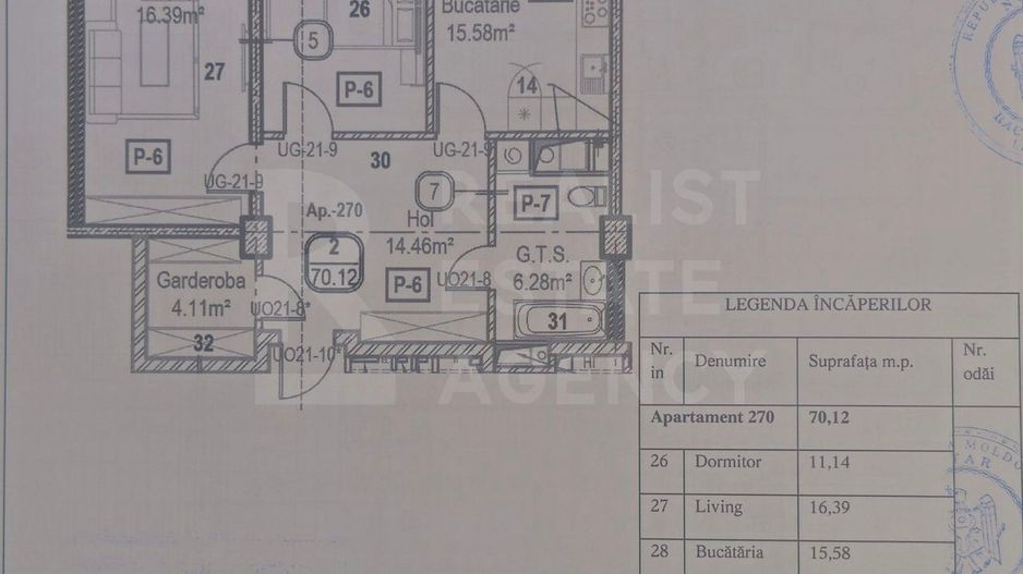 Vânzare apartament cu 2 camere, str. Tudor Vladimirescu, sect. Râșcani - Poză 2