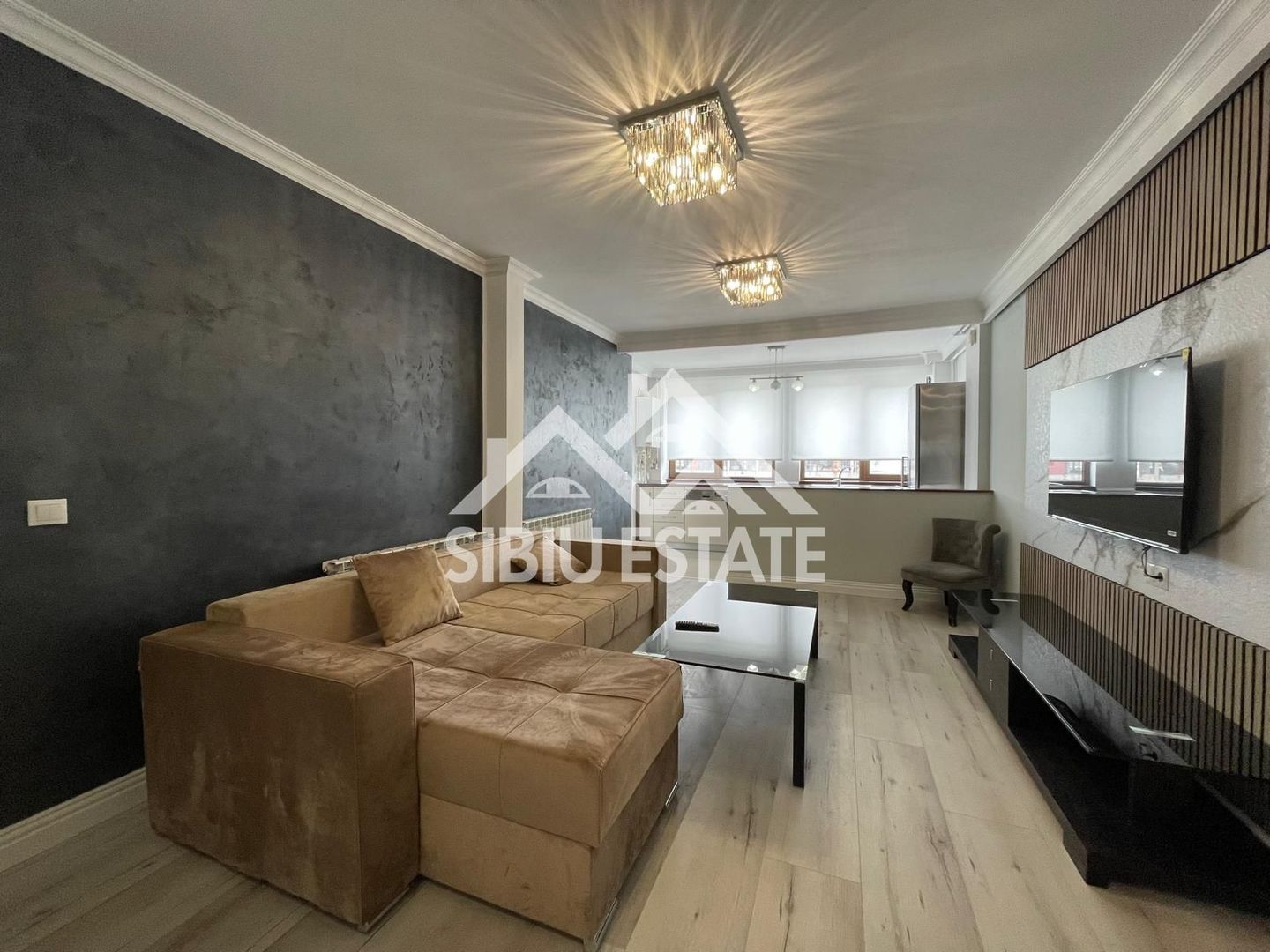 Apartament de inchiriat central 2 camere, parcare subterana Sibiu - Poză 18