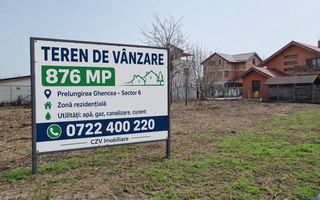 Teren de vânzare într-o zonă rezidențială compactă - Poză 1