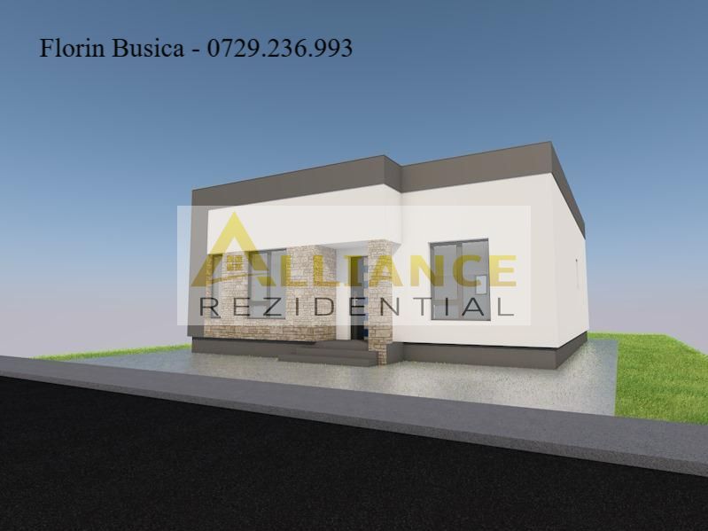 Casa individuala parter ~ 4 camere 2 bai ~ teren 469mp - Poză 1