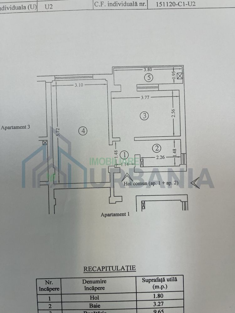 2 apartamente zona moara de vant - Poză 6