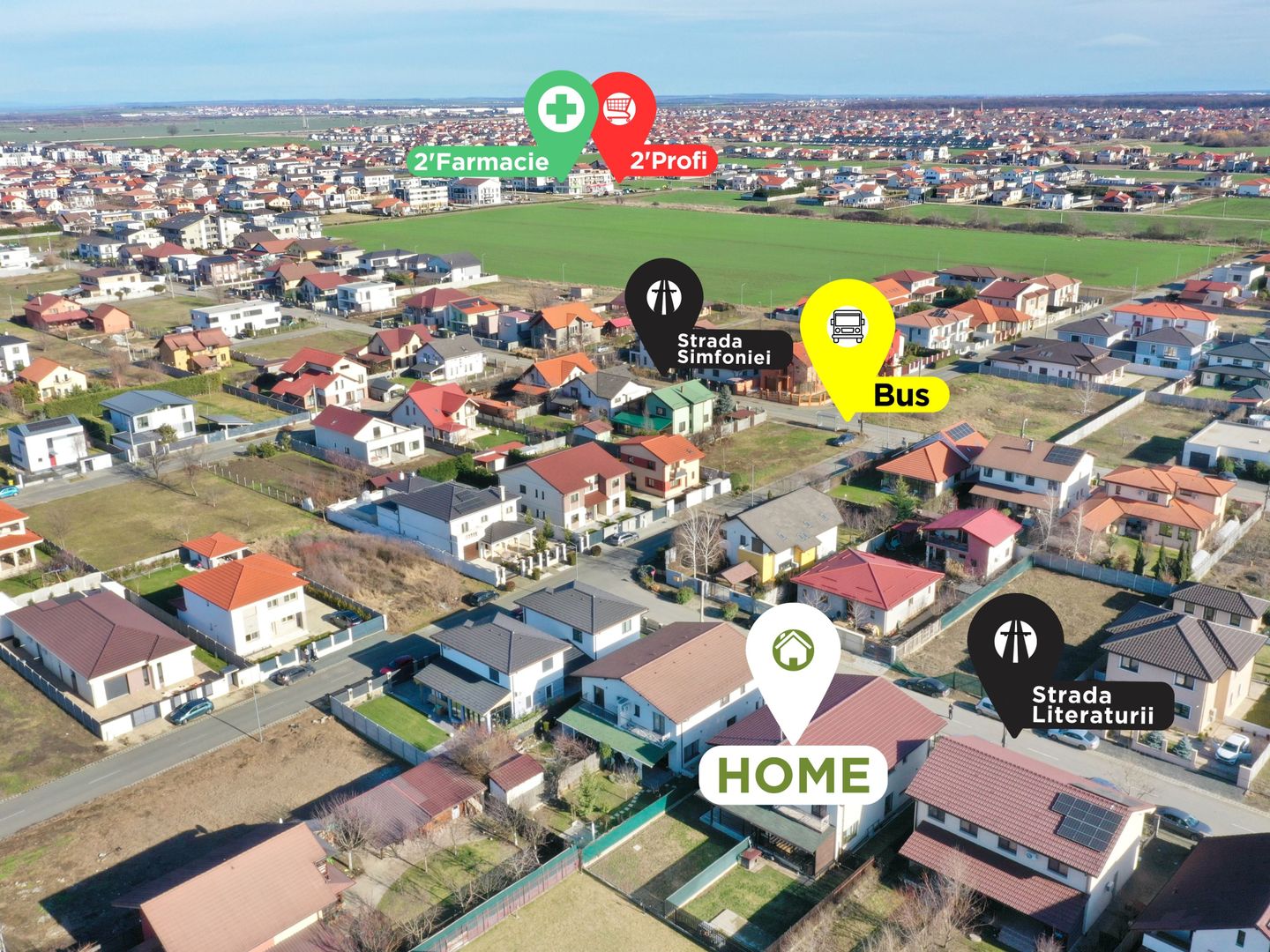 Duplex Despartit Total | 4 Cam | Dotari Premium-Semineu | Comision 0 - Poză 28