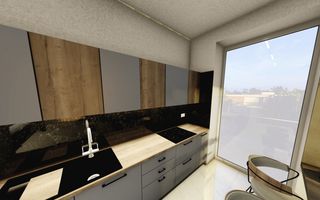 Dezvoltator vinde ap. 2 cam 52 mp Et. 5  An 2023  Comision 0% Mamaia Nord - Poză 8