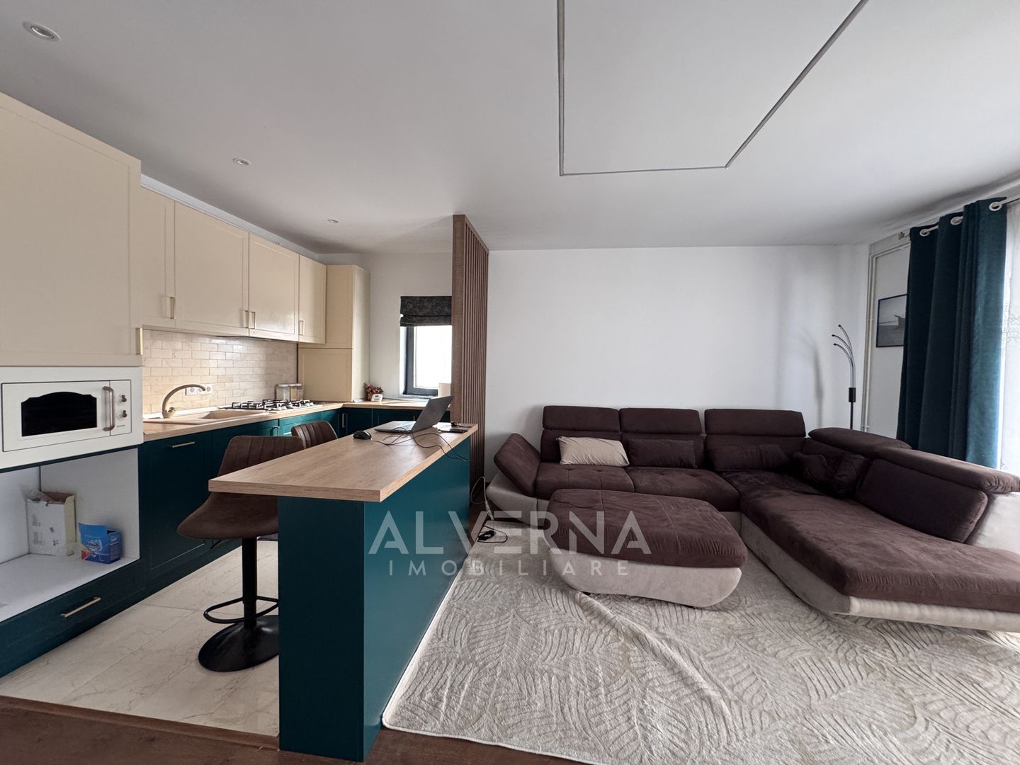 Apartament 2 camere + birou | 70mp + 2 terase | loc parcare | Floresti - Poză 3