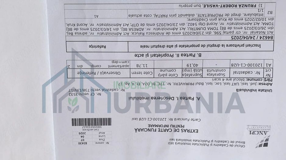 Apartament cu 2 camere, 40,19 mp, B-dul Primăverii 17C, Iași - 100.000 EUR - Poză 9