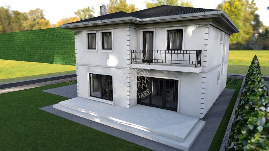 Casa Moderna 5 camere 120 mp-teren 300 mp-2 balcoane-Zona Centura - Poză 1