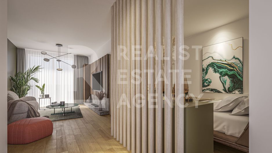 Studio Modern cu Balcon Mare – Sky Light Residence - Poză 2