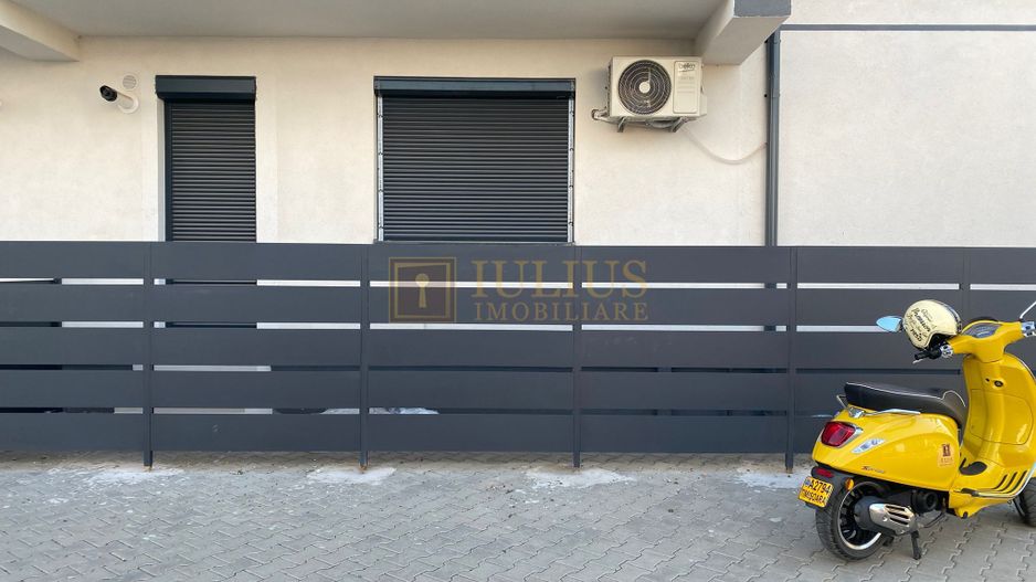 Exterior sud-Braytim. Parter cu terasa; la prima inchiriere. - Poză 1