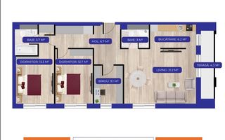 4 camere Aviatiei I bloc nou I locatie premium - Poză 5