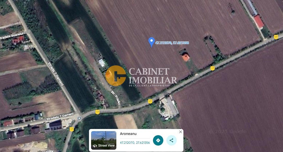 Teren Aroneanu 7200 sau 14.400 mp - toate utilitatile - la asfalt - Poză 1