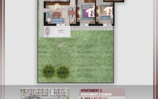 3 camere cu dresing si curte  Titan Pallady Metrou Nicolae Teclu - Schiță 13