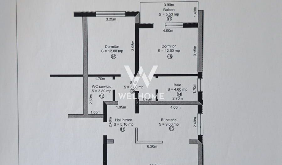 Apartament modern, 3 camere, SELIMBAR - Poză 13