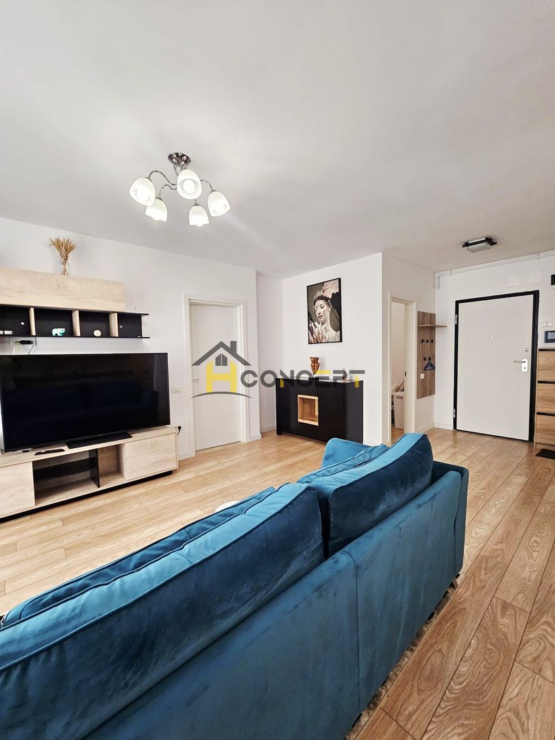 Apartament cu 2 camere, mobilat, Rond OMV Pipera - Poză 7