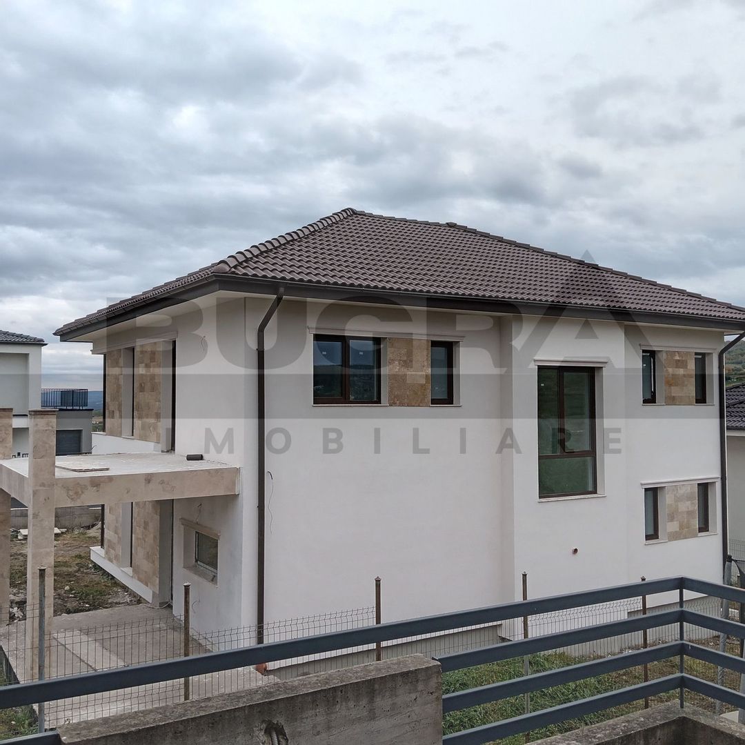 Casa individuala premium 191mp, teren 500 mp, Chinteni - Poză 5