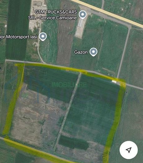 Teren 190.000 mp în Lețcani, lângă Parcul AgroIndustrial și GTM TRUCKS & CARS - Poză 2