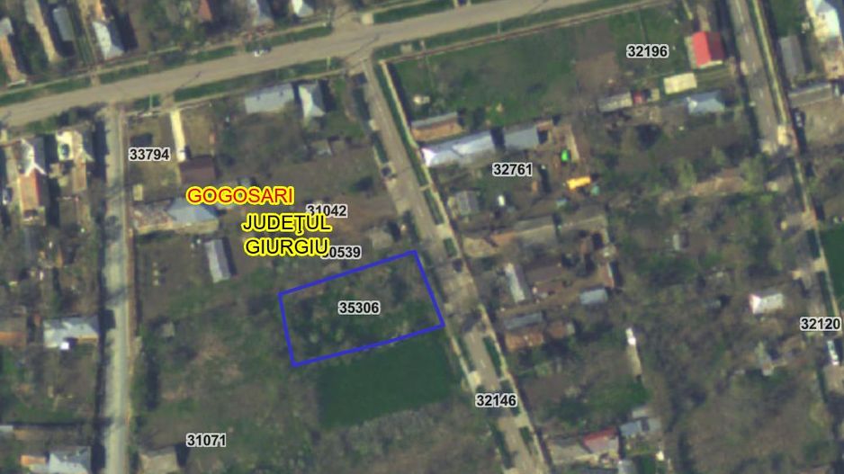 Teren intravilan 1.200 mp – Gogoșari, Giurgiu - Poză 1