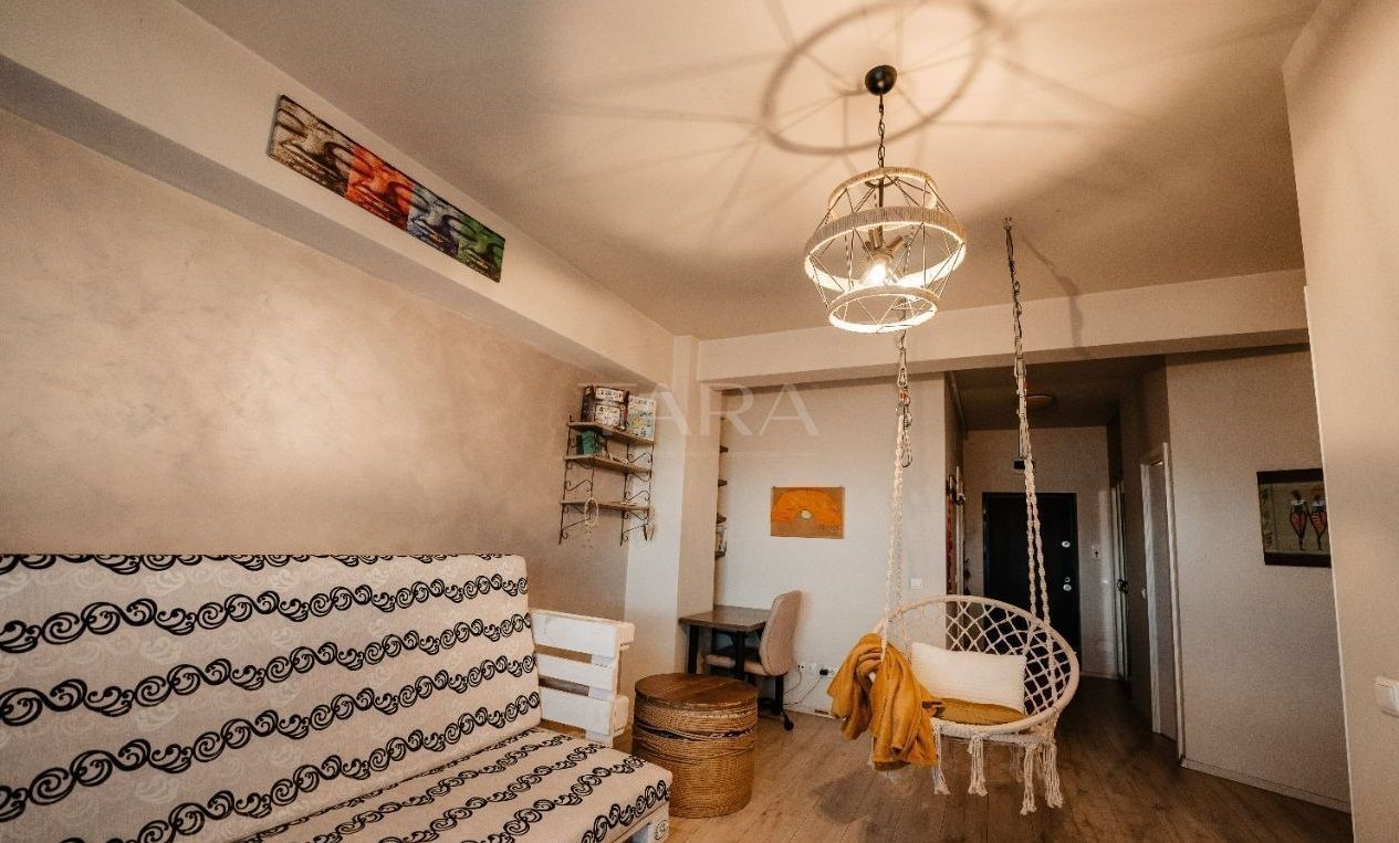 Apartament open space, Mărăști, complet mobilat. - Poză 3