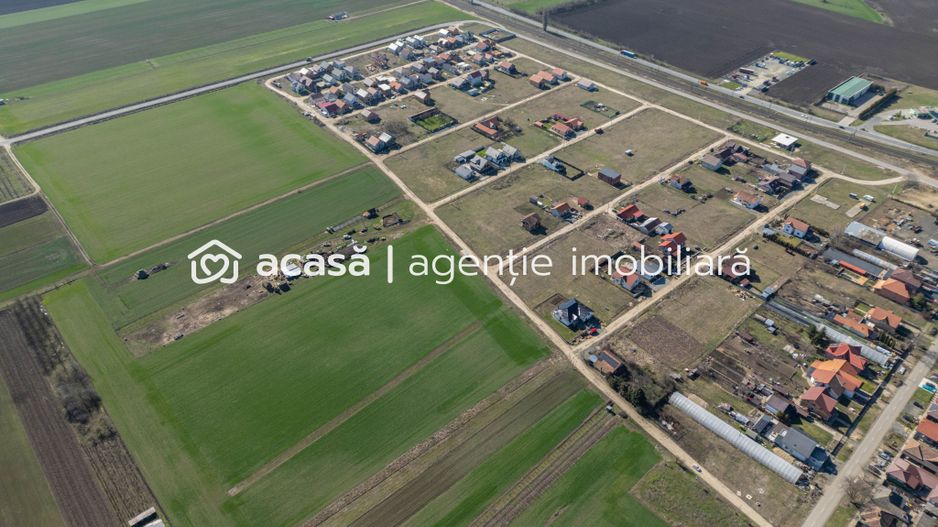 Teren 3.600 mp în Curtici, 2 fronturi stradale – La doar 20 km de Arad - Poză 4