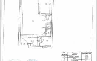 Vilă **6 camere  **451mp // Zona Iancu Nicolae - Schiță 45